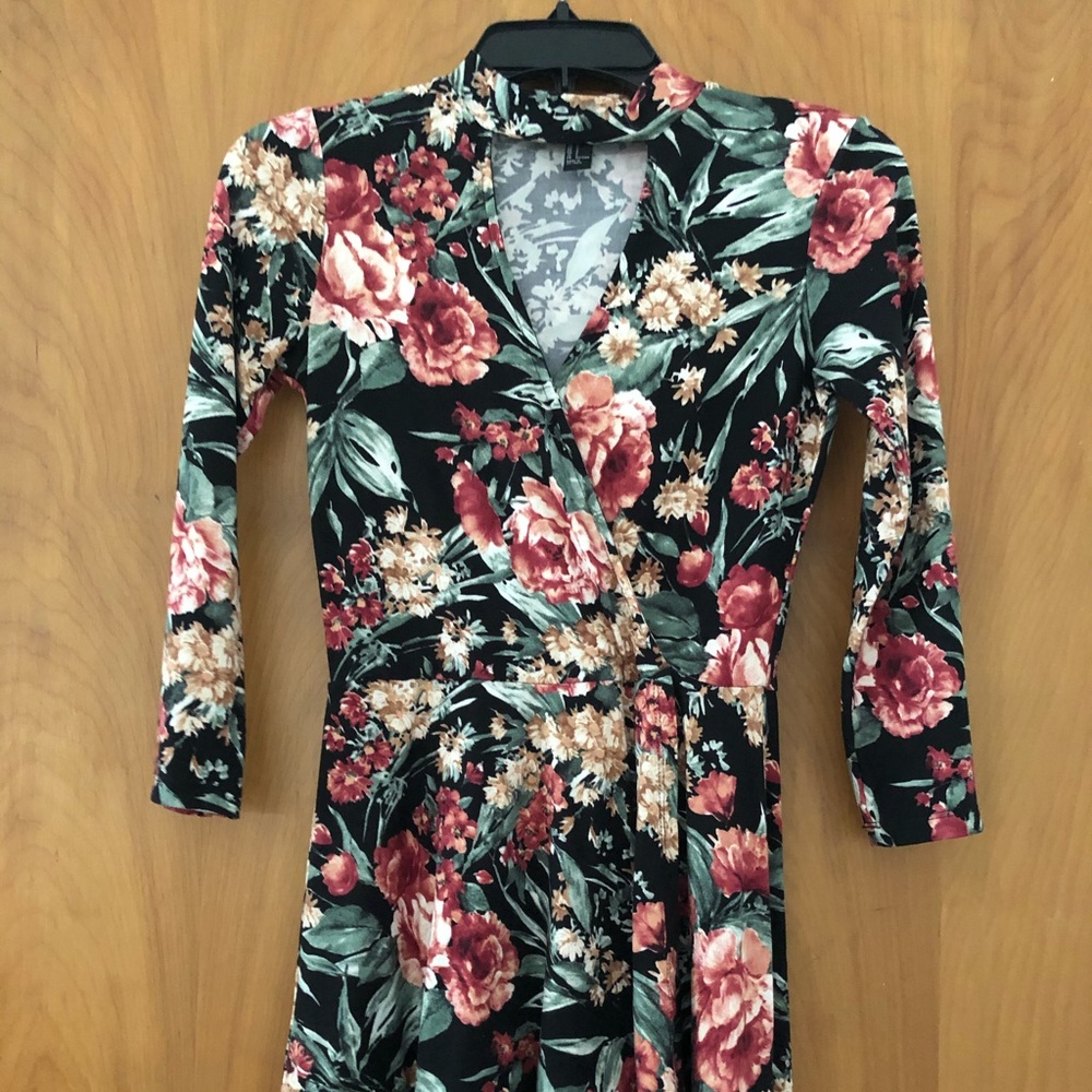 Flower short dress